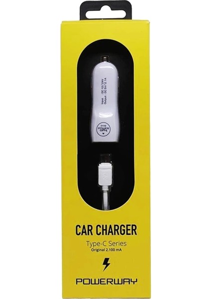3.1A Type-C Araç Çakmaklık Şarj Aleti