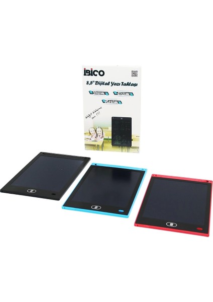 8.5 Inç Dijital Yazı Tahtası Tablet Yazım - Çizim - Resim Pilli LCD Writing Tablet