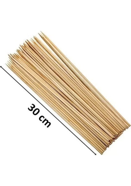 Çöp Şiş 30CM | Ahşap Çubuk | NEMERE-ALK-119