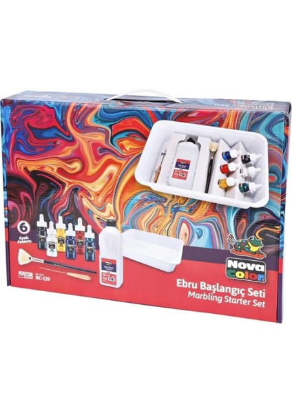 Nova Color NC-239 Ebru Boya Seti