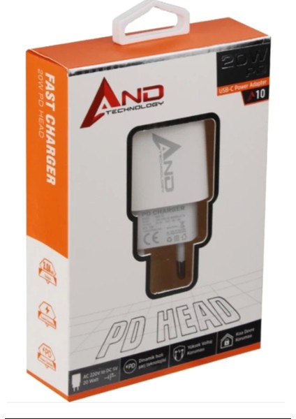 Power 20W Usb-C Adaptör NEMERE-AND-A10