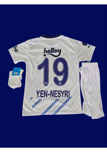Fênêrbêhçê/// 2024/25 Sade Beyaz En-Nesyrı Çocuk Forması