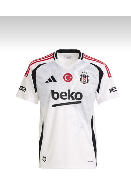 Bêşiktâş // 2024/25 Desenli Siyah Beyaz Rafa Çocuk Forması