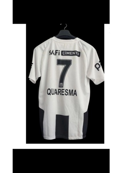 Bêşiktâş // 2024/25 Çubuklu Siyah Beyaz Quaresma Çocuk Forması