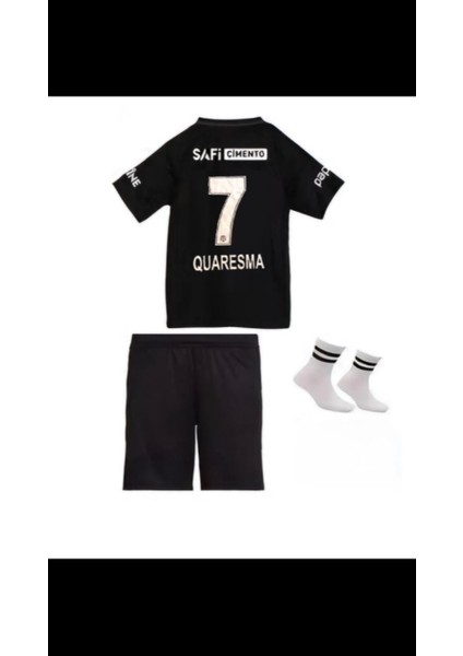 Bêşiktâş // 2024/25 Sade Siyah Quaresma Çocuk Forması