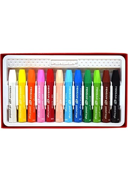 Pensan Kidz Pastel Boya 12 Renk
