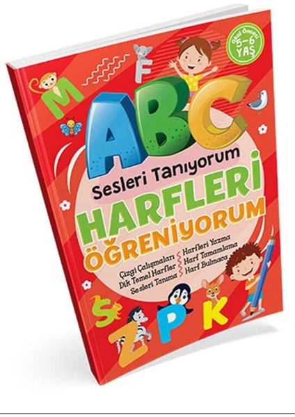 Sesleri Tanıyorum Harfleri Öğreniyorum (5/6 Yaş)