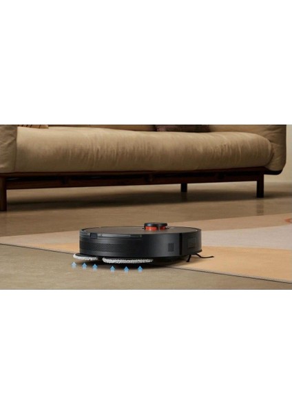 Robot Vacuum S20+ Plus Akıllı Robot Süpürge - Siyah