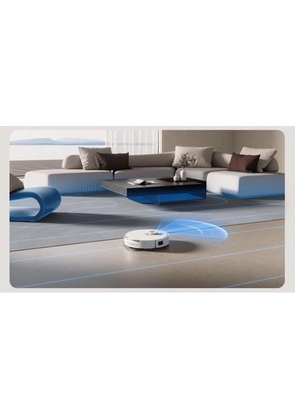 Robot Vacuum S20+ Plus Akıllı Robot Süpürge - Siyah