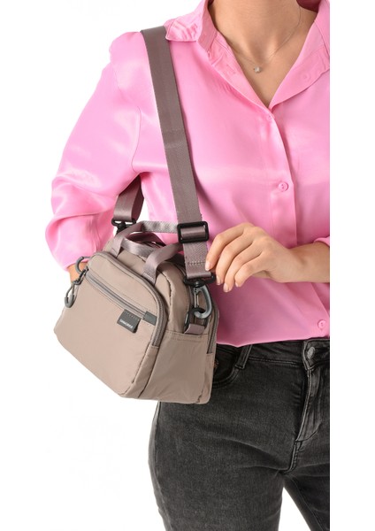 Sn 6014 Kadın Omuz Çanta Kol Çantası Suya Dayanıklı Parşüt Kumaş