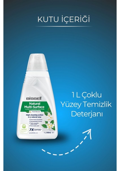Crosswave C3 Select Yüksek Vakumlu Silme ve Süpürme Makinesi