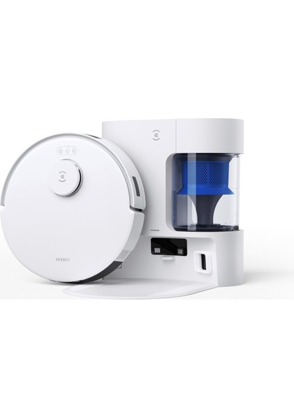 Deebot N20 Pro Plus Istasyonlu Islak & Kuru Robot Süpürge 8000PA Titreşimli Mop