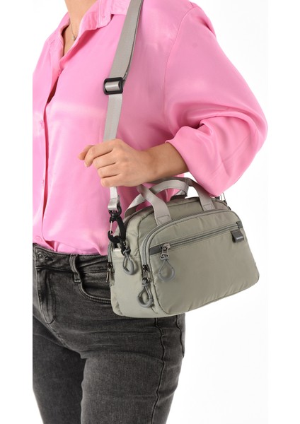 Sn 6014 Kadın Omuz Çanta Kol Çantası Suya Dayanıklı Parşüt Kumaş