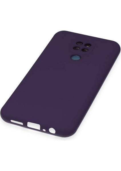 General Mobile Gm 20 Kılıf Nano Içi Kadife Silikon - Mor Glstd