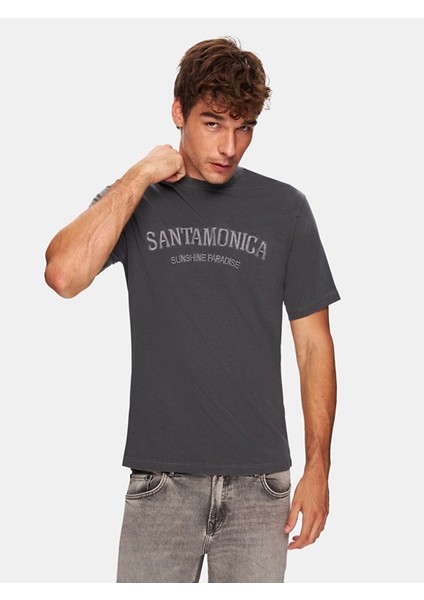 Erkek Loose Antrasit T-shırt fiyatları