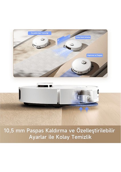L10S Ultra Gen2 Robot Süpürge Beyaz indirimleri