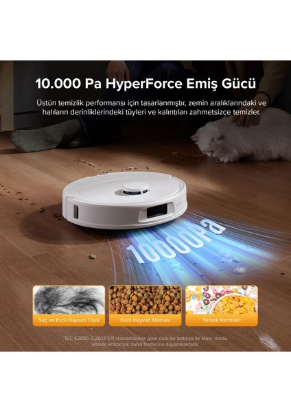 Qrevo L Akıllı Robot Süpürge Beyaz