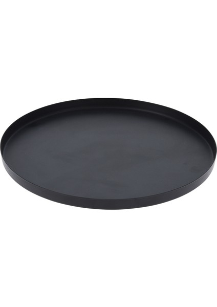 Siyah Mat Pasta Tabağı 21 cm