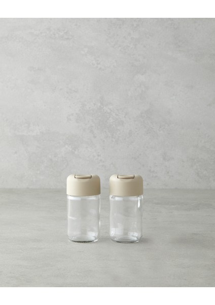 Emma Cam Tuzluk - Biberlik Koyu Bej