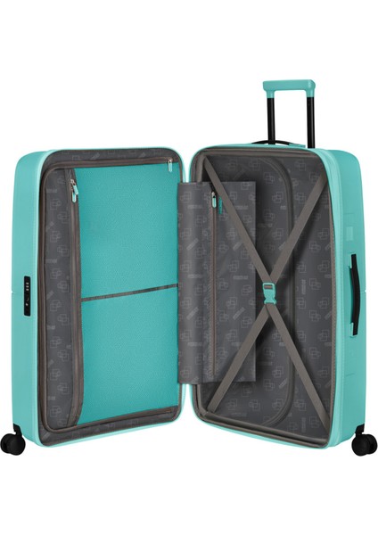 Turkuaz Çekçekli Sert Valiz Dashpop-Spınner 77/28 Exp Tsa modelleri