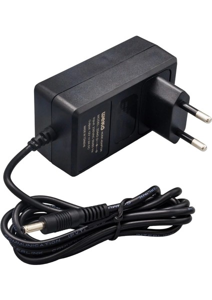 12 Volt - 2 Amper 2.5*0.7 Uçlu Yerli Üretim Plastik Kasa Priz Tipi Adaptör (5047) modelleri