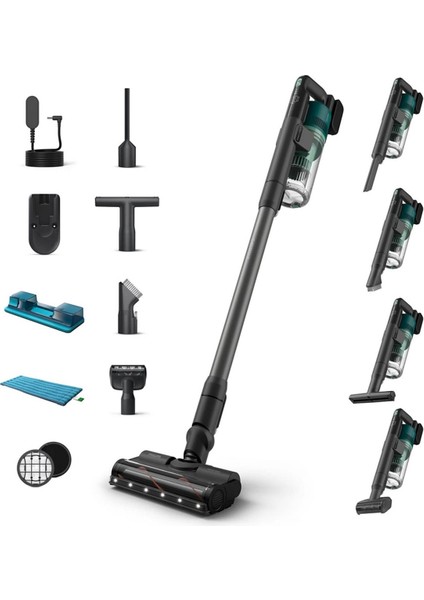 Çeyiz Set XU2100 Robot Süpürge XC6557/01 Sarjlı Süpürge - HDA150/61