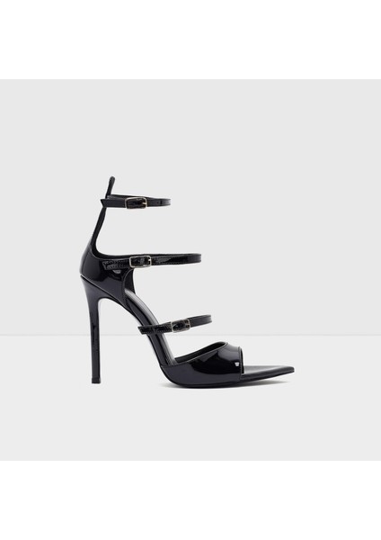 Lamarca-Tr Sandalet Yüksek Topuklu Sandalet;abiye Sandalet - Siyah