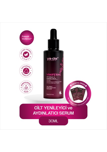 Viniferine Onarıcı ve Aydınlatıcı Serum