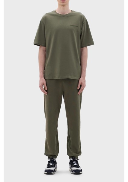 Pamuklu Oversize Bisiklet Yaka T Shirt Erkek T Shirt B23FWCLAMUTS fiyatları