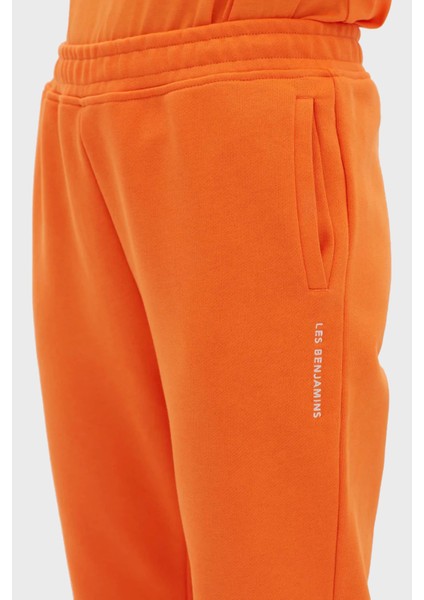 Logolu Regular Fit Elastik Bel Bantlı Cepli % 100 Pamuk Pantolon Bayan Pantolon LB22FWESSFUSP