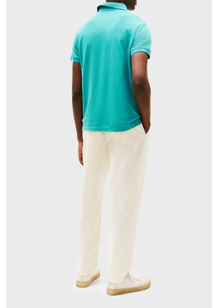 Streç Pamuklu Slim Fit Düğmeli Polo Yaka T Shirt Erkek Polo Yaka T Shirt MW0MW17770 M0C modelleri