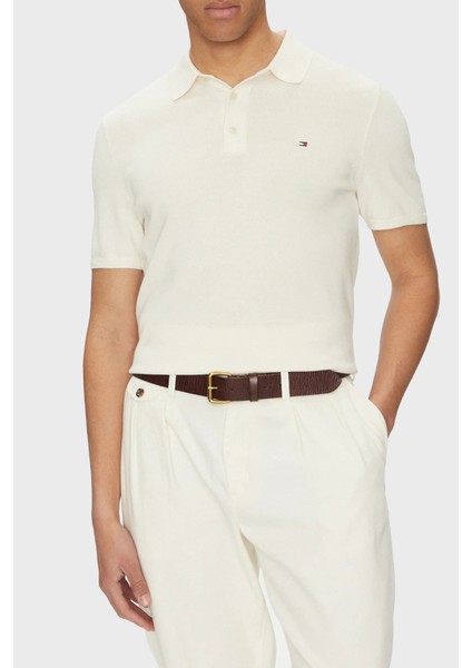 Pamuk Regular Fit Düğmeli Polo Yaka T Shirt Erkek Polo Yaka T Shirt MW0MW37396 Z00