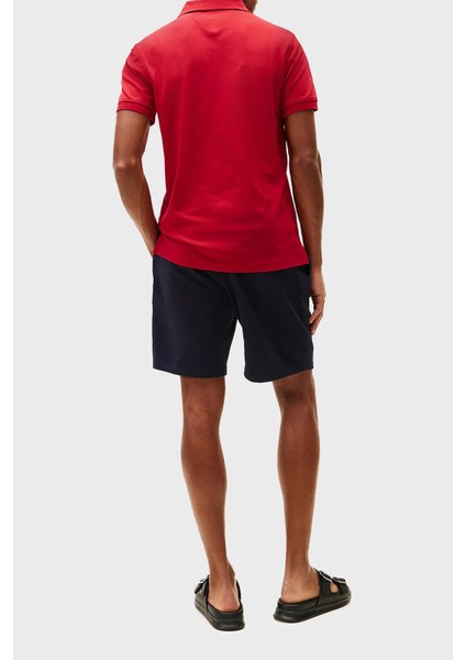 Streç Pamuklu Slim Fit Düğmeli Polo Yaka T Shirt Erkek Polo Yaka T Shirt MW0MW17771 Xld modelleri