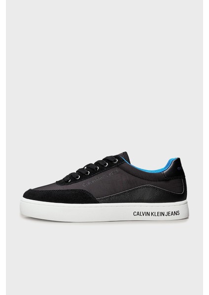 Süet Detaylı Logolu Sneaker Ayakkabı YM0YM006690GP Erkek Ayakkabı YM0YM00669 0gp