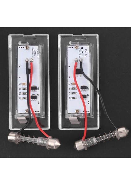 2 Adet Beyaz LED Plaka Numarası Lambası 18 Smd 3528-BMW E53 X5 1999-2003 E83 X3 03-10 (Yurt Dışından)