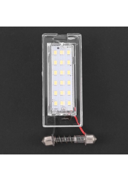 2 Adet Beyaz LED Plaka Numarası Lambası 18 Smd 3528-BMW E53 X5 1999-2003 E83 X3 03-10 (Yurt Dışından)
