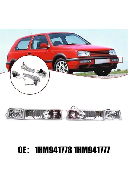 Ön Tampon Sis Lambası Sinyal Lambası Vw Golf Mk3 1993-98 1HM941778 1HM941777 (Yurt Dışından) indirimleri