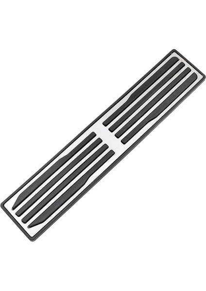 2016-2019 Leopard Xe Xf E-Pace F-Pace Range Rover Velar Footrest Çelik Ayak Dayanağı Ölü Pedal Kapak Aksesuarları (Yurt Dışından)