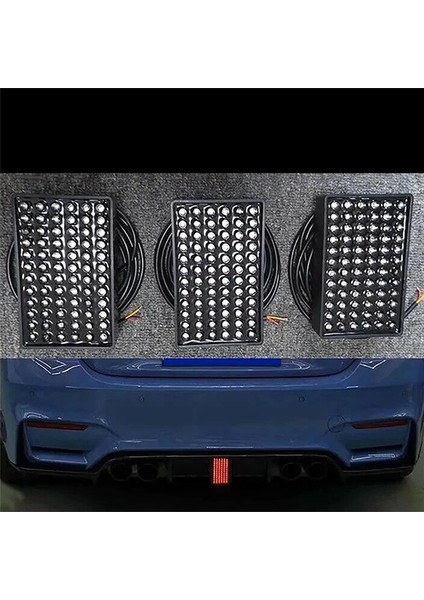 72 LED Fren Lambası F1 Pilot Işığı Için LED Fren Lambaları Tampon Kapağı Pilot Lambası Bmw Için Benz Evrensel Araba Model B (Yurt Dışından) modelleri