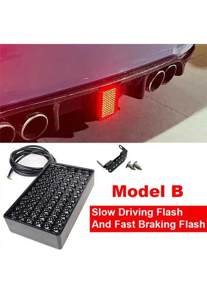 72 LED Fren Lambası F1 Pilot Işığı Için LED Fren Lambaları Tampon Kapağı Pilot Lambası Bmw Için Benz Evrensel Araba Model B (Yurt Dışından) indirimleri