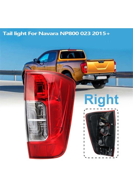 Nissan Navara NP300 D23 2015-2019 Için Araba Sağ Arka Stop Lambası Fren Sinyal Lambası Kablo Demeti Uyarısı (Yurt Dışından)