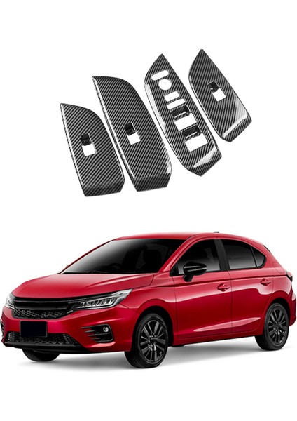 Rhd 2021 - 2022 Honda City Hatchback Gn 5 6 Araba Pencere Kaldırma Anahtarı Kapı Kol Dayama Paneli Kapak Trim (Yurt Dışından) modelleri
