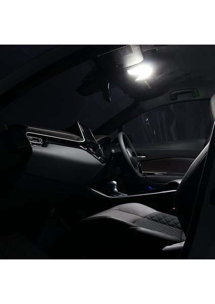 Toyota C-Hr NGX50 ZYX10 Için LED Araba Tavan Iç Aydınlatma Okuma Kabini Harita Lambası Ampul Kiti (Yurt Dışından)