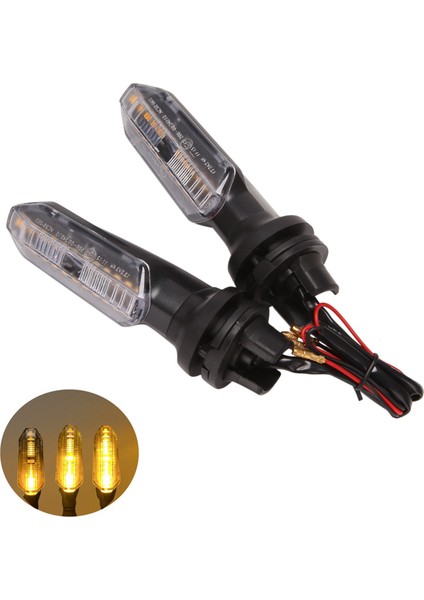 2 Adet Motosiklet LED Dinamik Dönüş Sinyal Gösterge Işığı Honda CB250 Twıster TITAN150 2000 Için Dönüş Sinyal Işığı (Yurt Dışından)