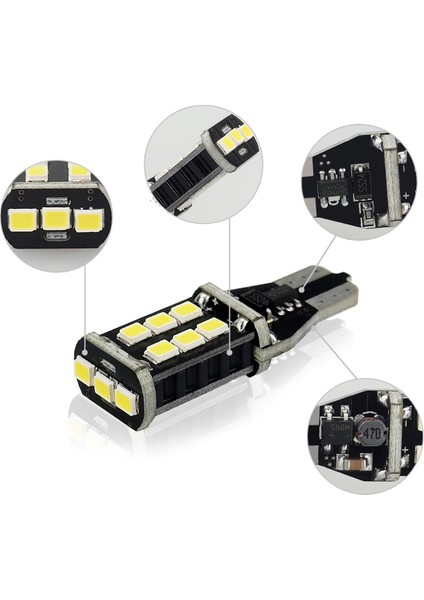 Araba Yedekleme Ters Işık 912 921 T15 W16W Için Süper Parlak Beyaz Canbus LED Ampul (Yurt Dışından) indirimleri