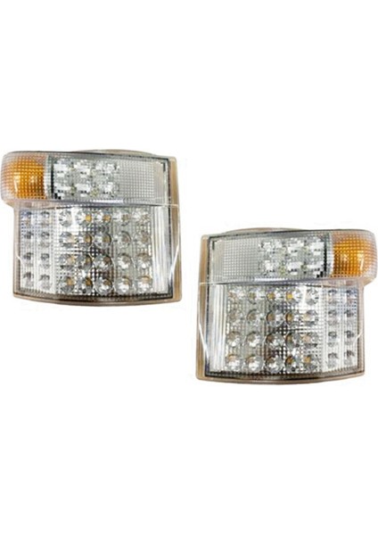 Araba Kamyon LED Dönüş Sinyali Köşe Lambası Dönüş Sinyali Farı Scania P420 G440 P410 P310 P380 1387155 1385410 (Yurt Dışından)