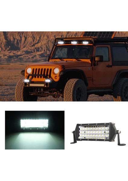 Inç Çalışma Lambası, Araba LED Çubuğu Offroad Spot Sel 9-30V 6000K 54W Kamyon Cip Lada Niva Suv 4WD 4x4 Ra Farlar (Yurt Dışından)
