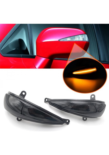 Honda Civic Hatchback 8. Tip-S Tip-R Fn Fk 631112715L,A Için LED Yan Ayna Işığı Dönüş Sinyali Işık Göstergesi (Yurt Dışından)