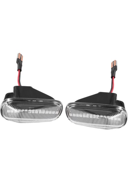 Araba LED Dinamik Yan Işaretleyici Sinyal Lamba Işığı Dönüş Lambası Honda Accord Civic Acura Cr-V Fit Jazz Odyssey Beyaz (Yurt Dışından)