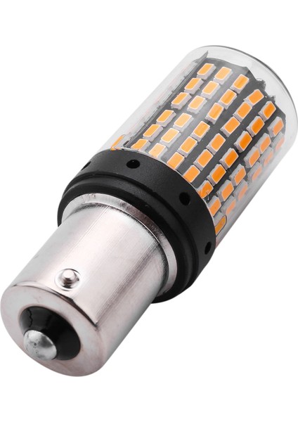 Adet Süper Parlak Hiper Flaş Yok 1156 Canbus Araba LED Işığı BAU15S PY21W 144SMD 3014 Çip Araba LED Dönüş Sinyali Geri Vites Stop Lambası LED Yedek Ampuller (Yurt Dışından)